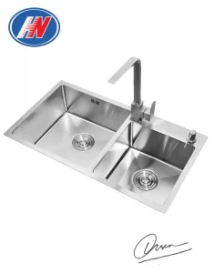 Bồn chậu rửa chén Inox 2 hộc